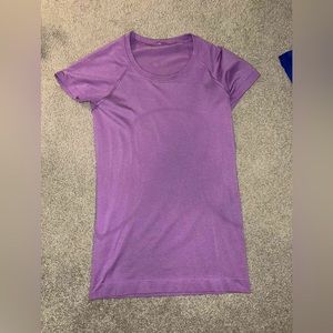 lululemon swiftly tech short sleeve wisteria purple